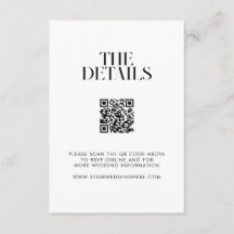 Moderne Minimalistische Schwarz-Weiß-Chic-Hochzeit