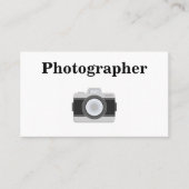 Moderne Minimalistische Schwarz-Weiß-Typografie Bu Visitenkarte (Vorderseite)