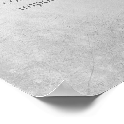 Moderne Minimalistische Schwarz-weiße Kaffeekunst Poster (Ecke)