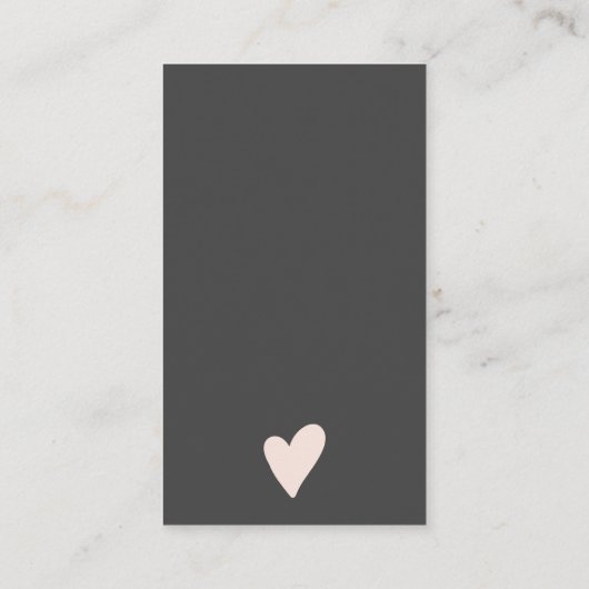 Moderne minimalistische Schwarz-weiße Ordnung Viel Visitenkarte (Rückseite)