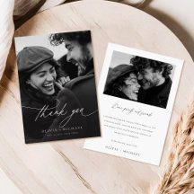 Moderne Minimalistische Schwarze Kalligrafie Foto