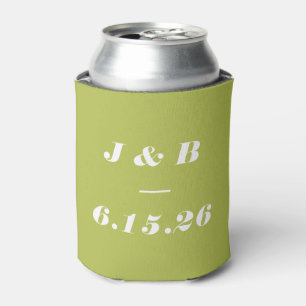 Moderne minimalistische Serif-Schrift Chartreuse-L Dosenkühler