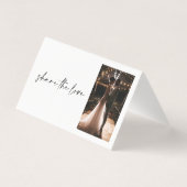 Moderne Minimalistische Skripterfassung Der QR-Cod (Rückseite)