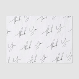 Moderne Minimalistische Skripthochzeit Seidenpapier