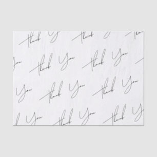 Moderne Minimalistische Skripthochzeit Seidenpapier