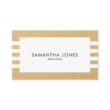 Moderne Minimalistische Streifen Freelancer