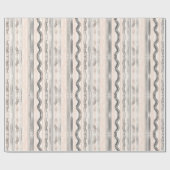 moderne, minimalistische Streifen in hellen Pastel Geschenkpapier (Flach)