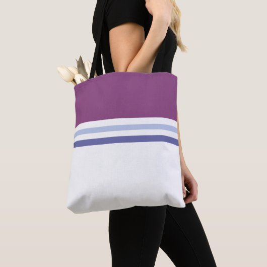 Moderne, minimalistische Streifen Tasche (Von Nahem)