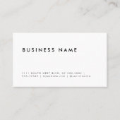 Moderne, minimalistische Termine (Vorderseite)