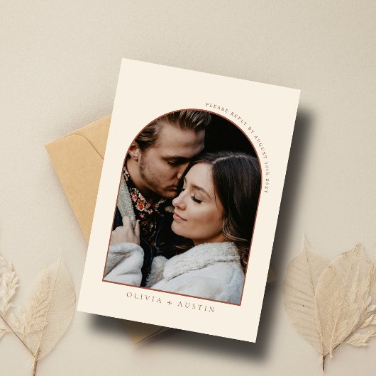 Moderne Minimalistische Terracotta Arch Foto RSVP 