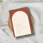 Moderne Minimalistische Terracotta Arch Foto RSVP 