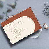 Moderne Minimalistische Terracotta Arch Foto RSVP