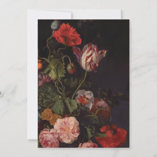 moderne minimalistische Terrakotta-Tischnummer Einladung (Rückseite)