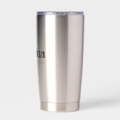 Moderne Minimalistische Trauzeuge Trauzeugen Gesch Thermobecher (Rückseite)