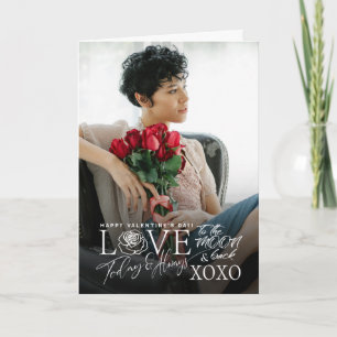 Moderne minimalistische Typografie Benutzerdefinie Karte