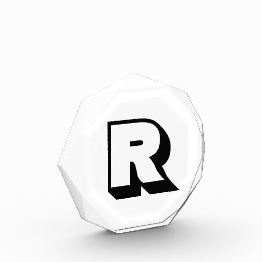 Moderne Minimalistische Typografie Fotoblock (Links)