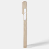 Moderne Minimalistische Typografie Name mit Monogr Case-Mate iPhone Hülle (Rückseite / Links)