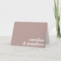 Moderne Minimalistische Typografie - Paare | Malve
