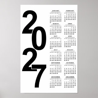 Moderne minimalistische typografische elegante 202 poster