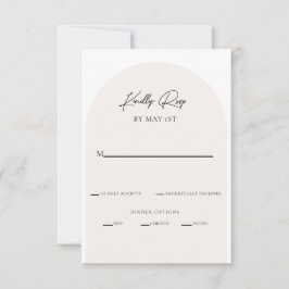 Moderne Minimalistische UAWG-Umschließungskarte Einladung