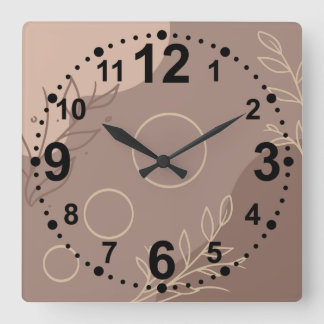 Moderne Minimalistische Uhr