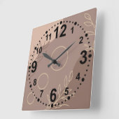 Moderne Minimalistische Uhr (Winkel)