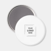 Moderne Minimalistische Unternehmensmarkendesign Magnet (Vorderseite/Rückseite)