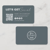 Moderne Minimalistische Verbindung mit US-Marine Visitenkarte (Vorne/Hinten)