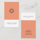 Moderne Minimalistische Visitenkarte (Vorne/Hinten)