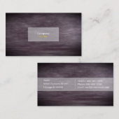 Moderne Minimalistische Visitenkarte (Vorne/Hinten)