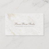 Moderne Minimalistische Visitenkarten aus Marmor Visitenkarte (Vorderseite)