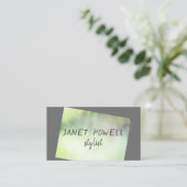 moderne, minimalistische Vorlagen für Visitenkarte (Stehend Vorderseite)