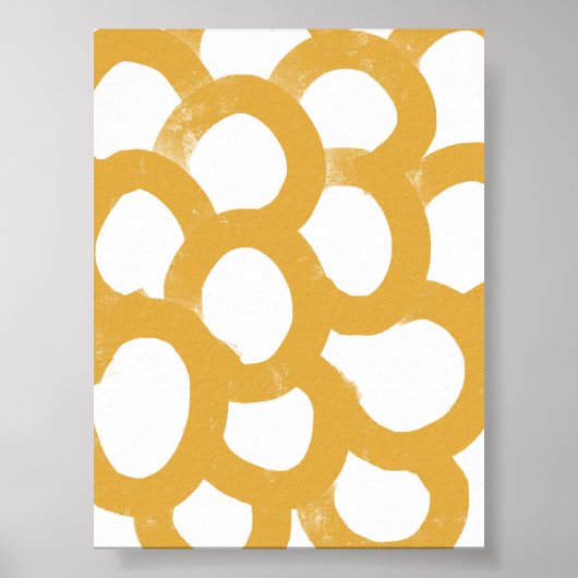 Moderne Minimalistische Wall Art Print Poster (Vorne)
