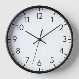 Moderne Minimalistische Wall-Clock ⏰ Sleek & Styli Uhr