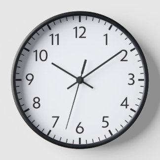Moderne Minimalistische Wall-Clock ⏰ Sleek & Styli Uhr