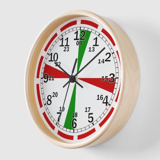 Moderne Minimalistische Wall Clock stilvoll & funk Uhr (Winkel)