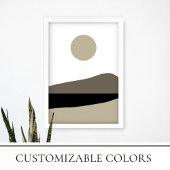 Moderne Minimalistische Wall Street Poster