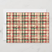 Moderne Minimalistische Weihnachten (Rückseite)