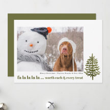 moderne minimalistische Weihnachts-Foto von lustig