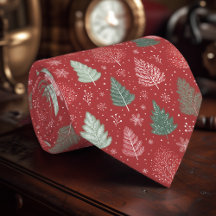 Moderne Minimalistische Weihnachtsbaum-Krawatte fü