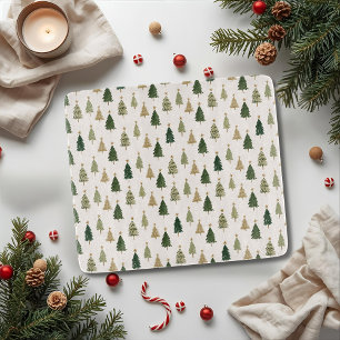 Moderne Minimalistische Weihnachtsbaumabteilung Schneidebrett