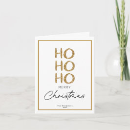 Moderne Minimalistische Weihnachtsfeiertage Gruß Karte