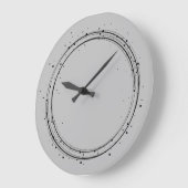 Moderne Minimalistische Wohngestaltung-Wanduhren Große Wanduhr (Winkel)