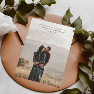 Moderne minimalistischer Mix-&-Match-Foto-Rand Save The Date