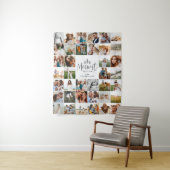 moderne minimalistisches Weihnachtsgeschenk mit vi Wandteppich (Beispiel)