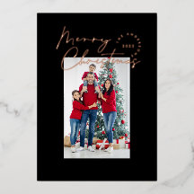 Moderne Minimalskripttypografie 1 Foto Weihnachten