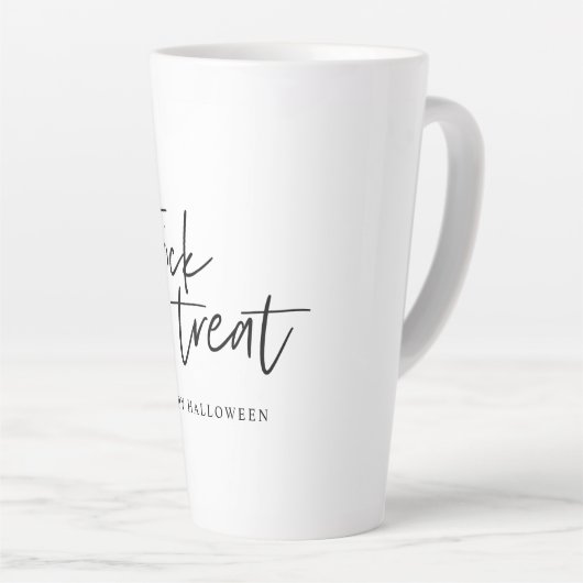 Moderne Minimaltricks und Leckerei | Frohe Hallowe Milchtasse (Rechte Ecke)