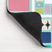 Moderne Mischung aus Mitte des Jahrhunderts Mousepad (Ecke)