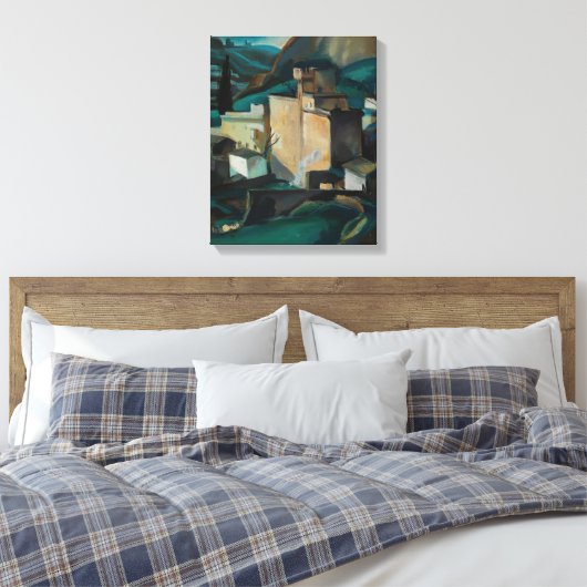 moderne Misshandlung Leinwanddruck (Insitu (Schlafzimmer))