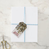 Moderne Mistel Weihnachten Geschenkanhänger (Mit Garn)